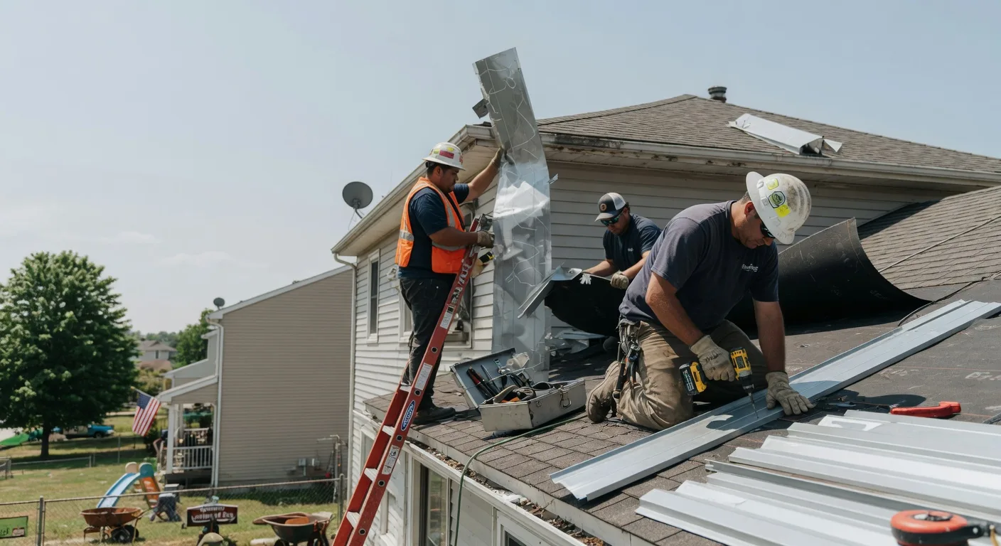 Metal Roofing Installation in Eleroy, IL near me